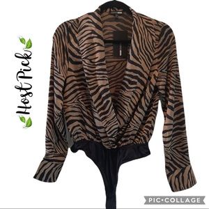 ✨Host Pick✨Animal Print Bodysuit